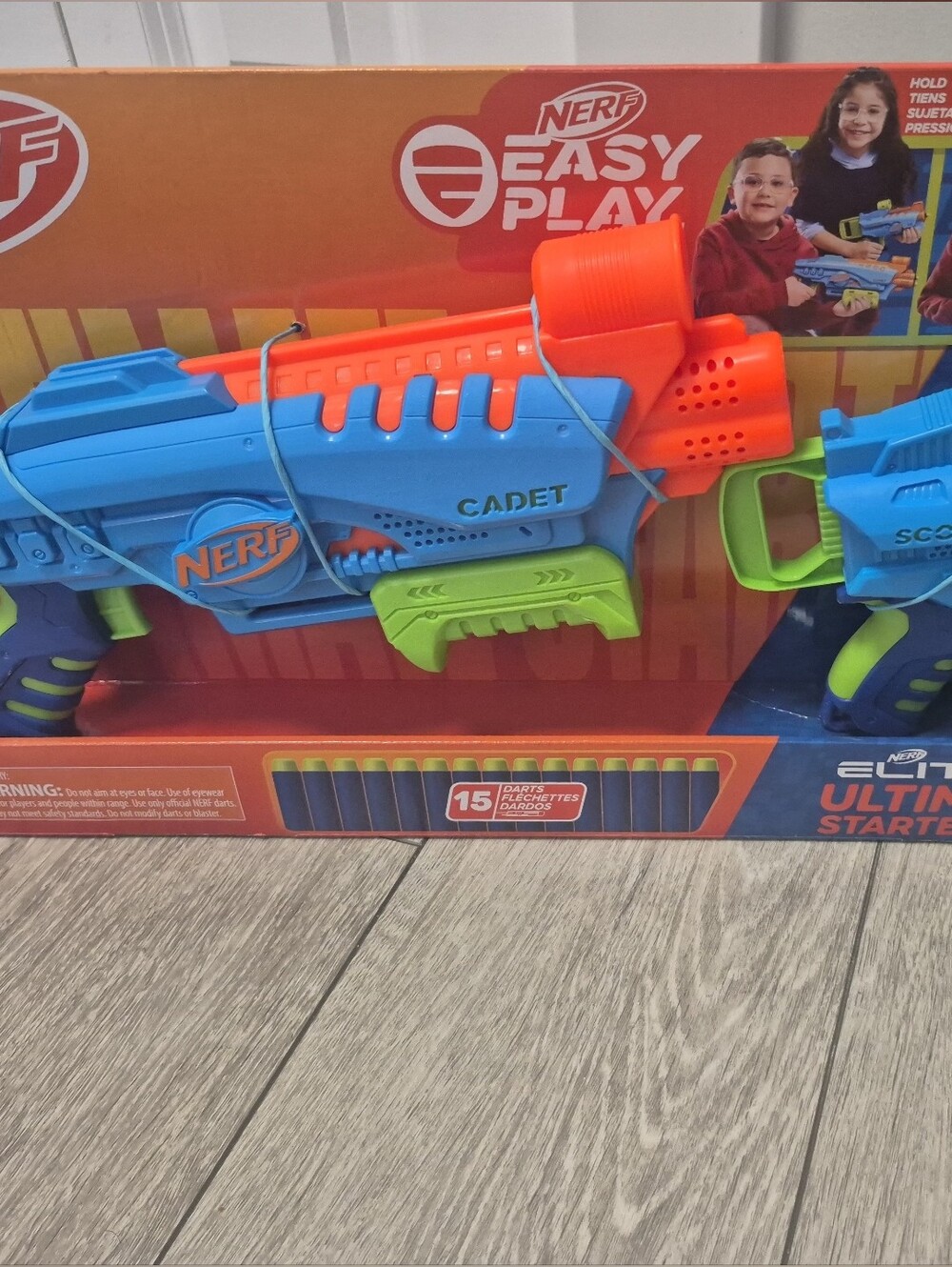 NERF Elite Jr Ultimate Starter Set Soft Dart Blaster Set NEW IN BOX!